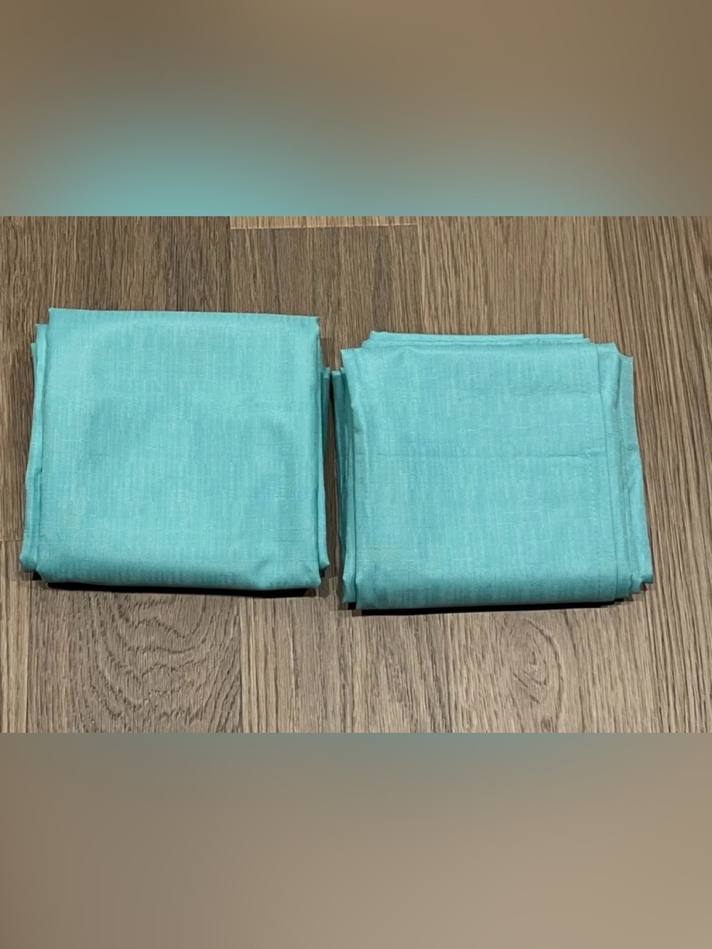 Lot of 2 Eclipse Kids Blackout Rod Pocket Curtain Panels 42x63 Blue Panel Set
